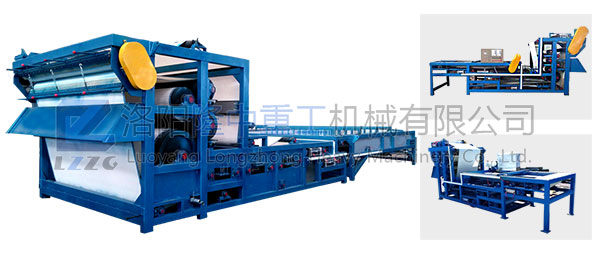 一體式帶式壓濾機，全新車式移動礦山泥漿處理作業模式更方便